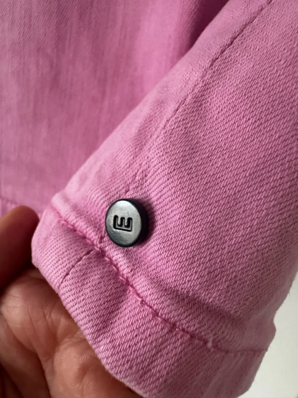 Elm Belle Denim Skirt - Sherbert Pink size 16